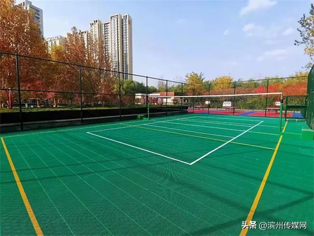 体育公园全貌,滨州打造全国体育公园