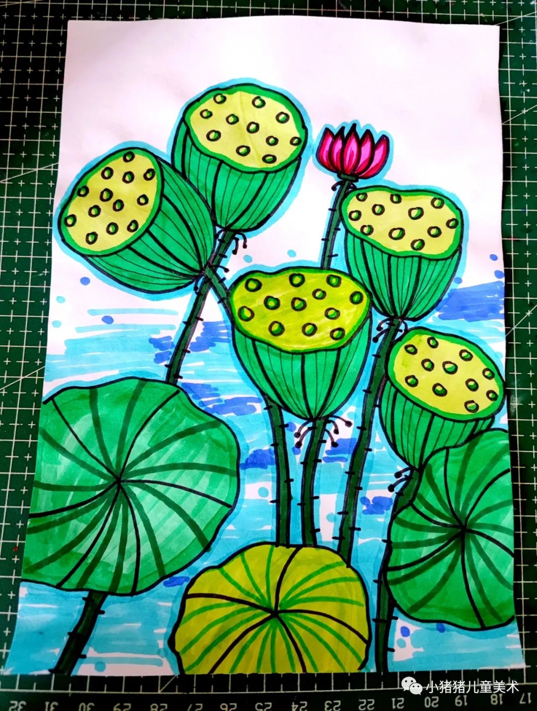 荷花莲蓬文案短句干净,荷花莲蓬