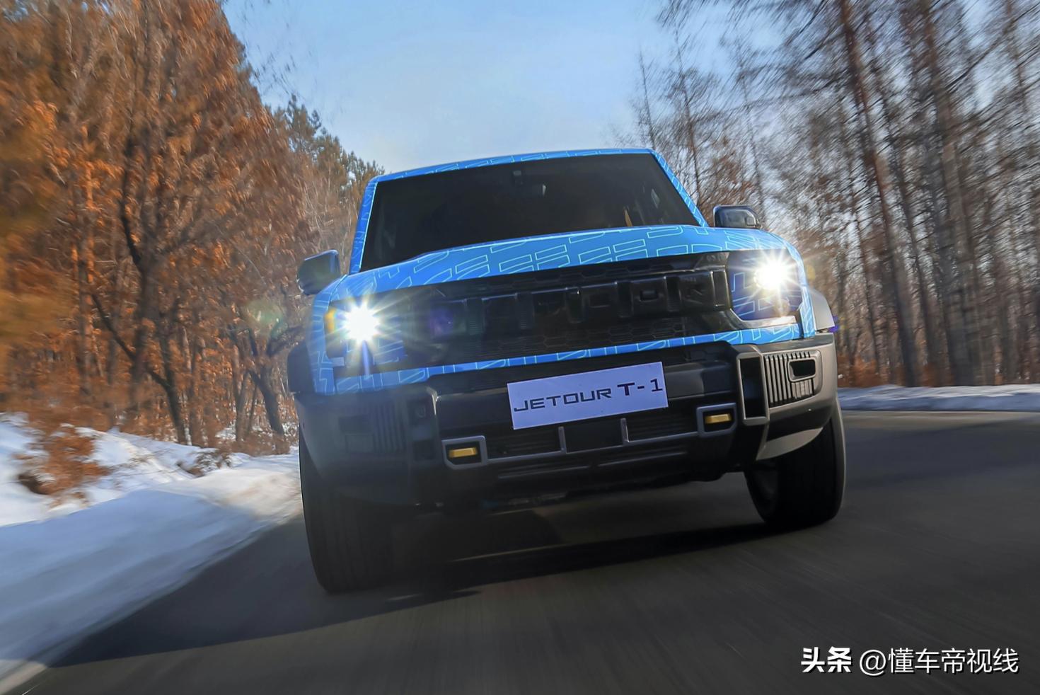 捷途t-1量产版实车曝光外观,捷途T-1量产版实车曝光