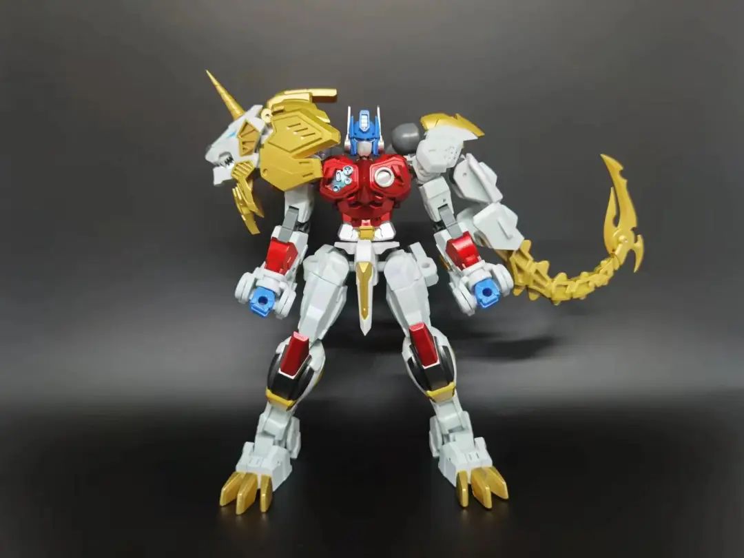 盘古模型白狮,盘古模型白狮擎天柱