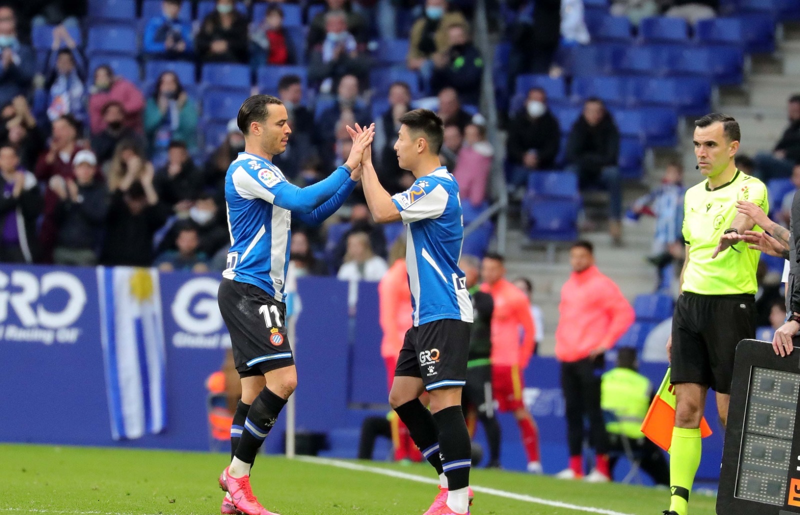 西班牙人降级武磊进球数,西班牙人结束连败武磊突入禁区