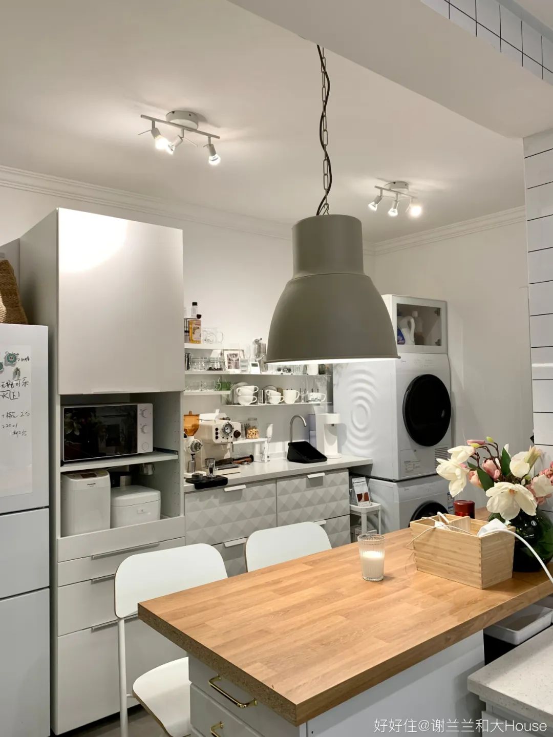 浴室柜吧台设计,小户型做水吧台