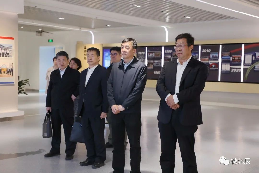 北辰区领导带队调研,北辰区天辰工程有限公司