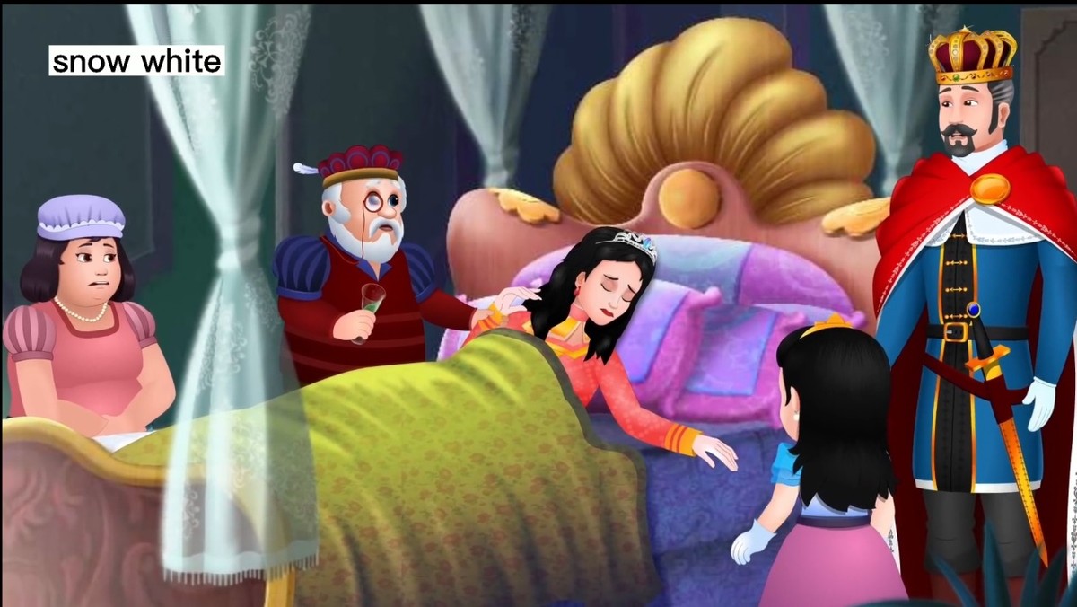 格林童话白雪公主英文阅读,白雪公主格林童话国语版