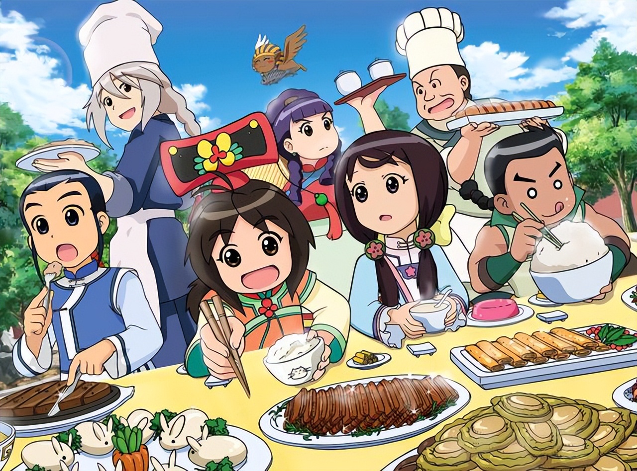 每天看的四部动画片,童年动画回忆我的世界