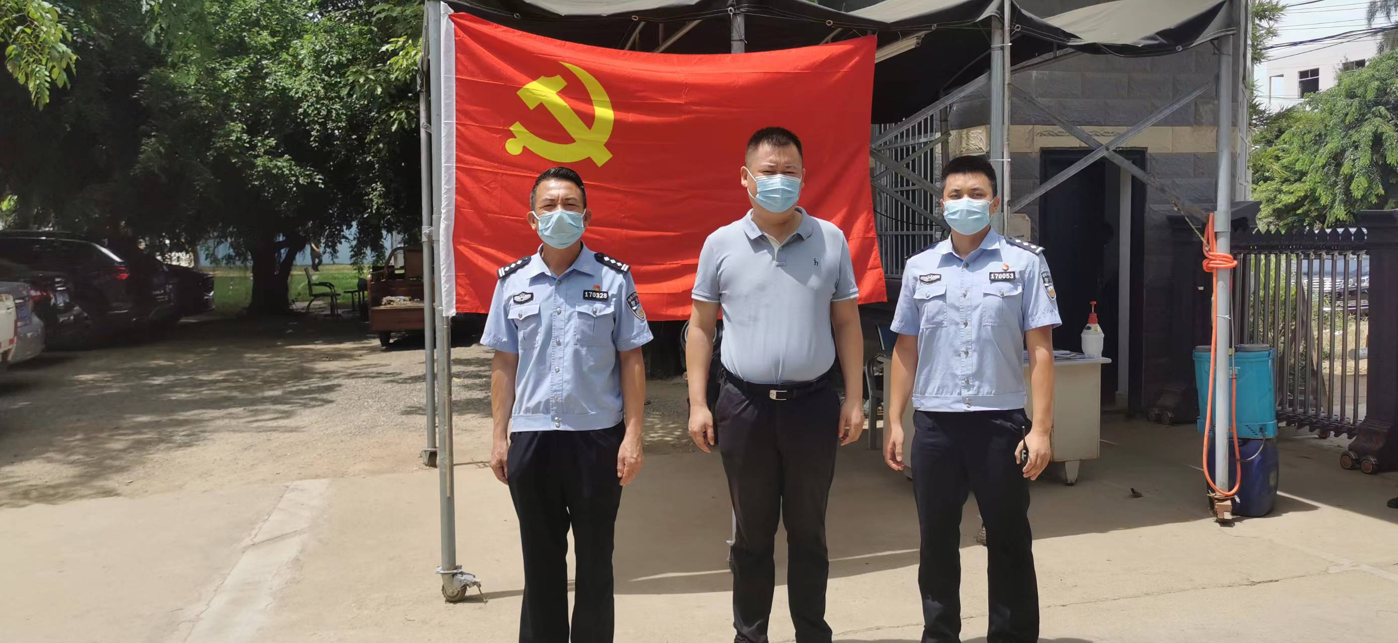 战疫一线公安事迹,疫线风采老民警