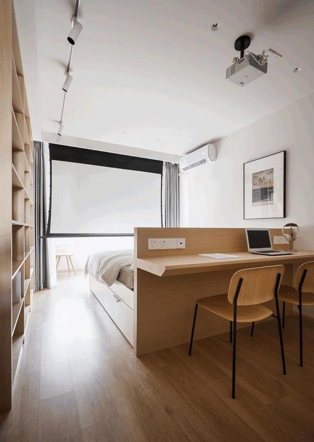 床头不占地方收纳柜,床头没靠墙如何解决风水问题