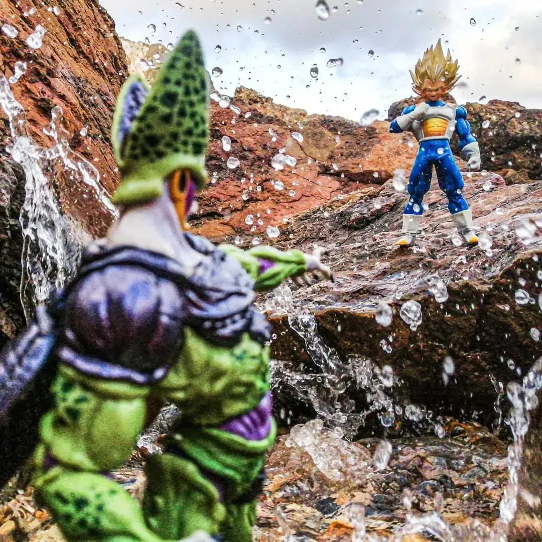 龙珠手办3d投影,手办龙珠拍大片