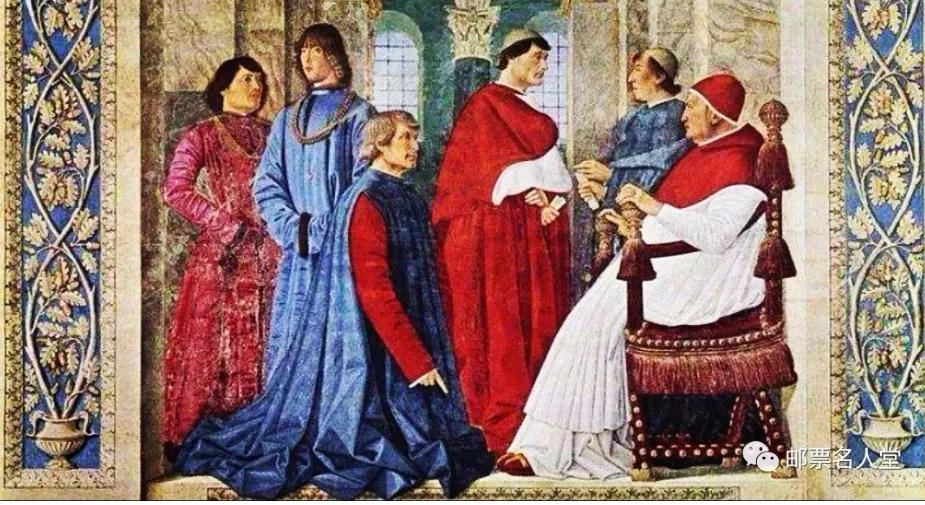 邮票上的千年千人（109）教皇西克斯图斯四世