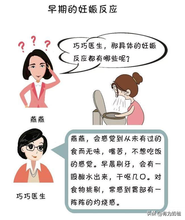 怀孕多长时间就有反应,怀孕多久会出现类似月经的感觉