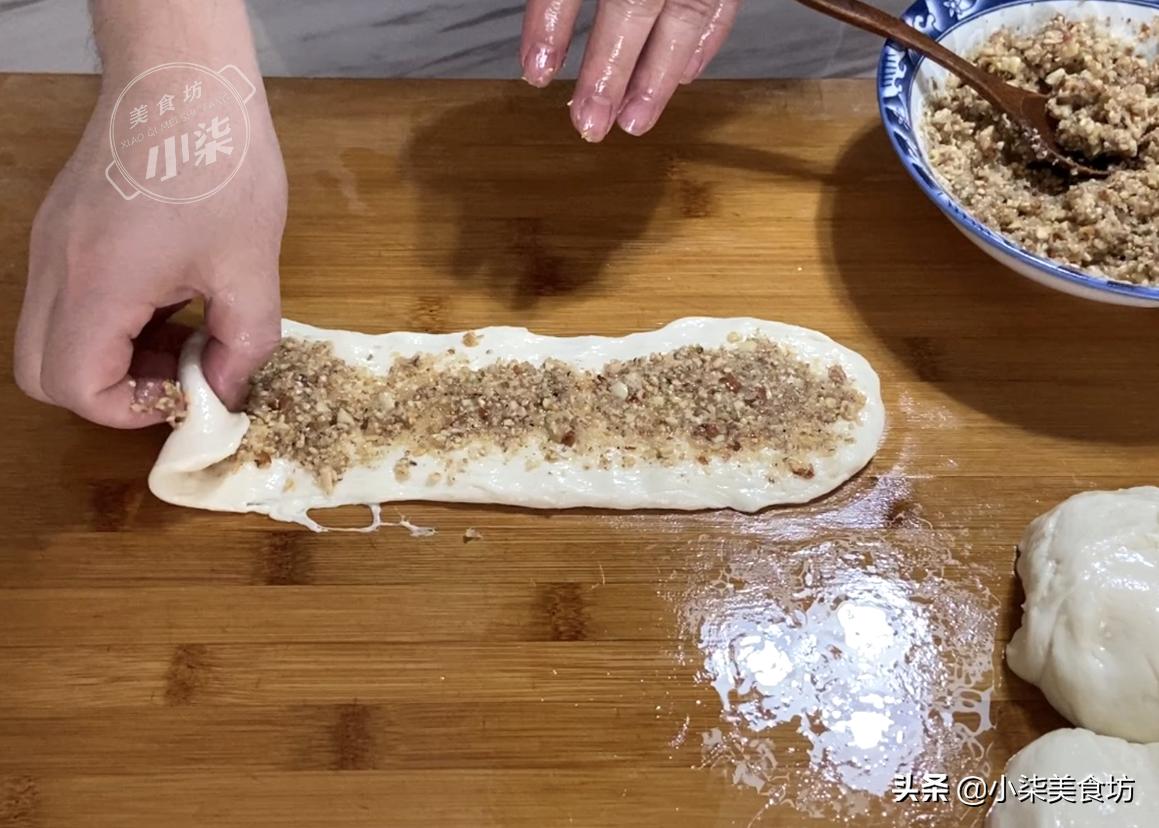 千层核桃饼的制作方法视频,陕西老乔核桃饼的家常做法