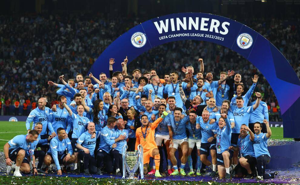 终于明白为什么曼联不敌谢菲联,曼城22-23赛季欧冠回顾