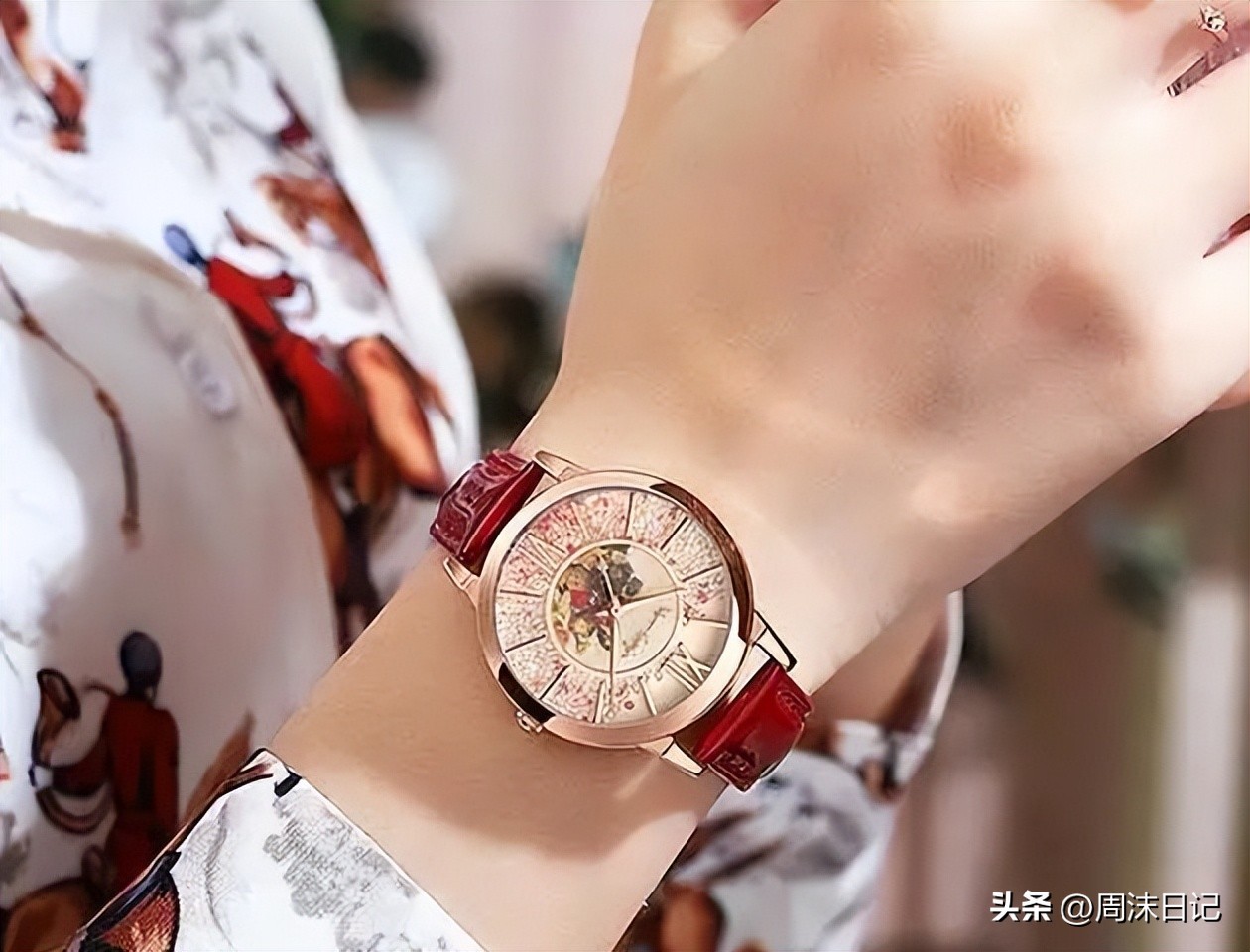 梵高艺术手表,梵高油画手表展示