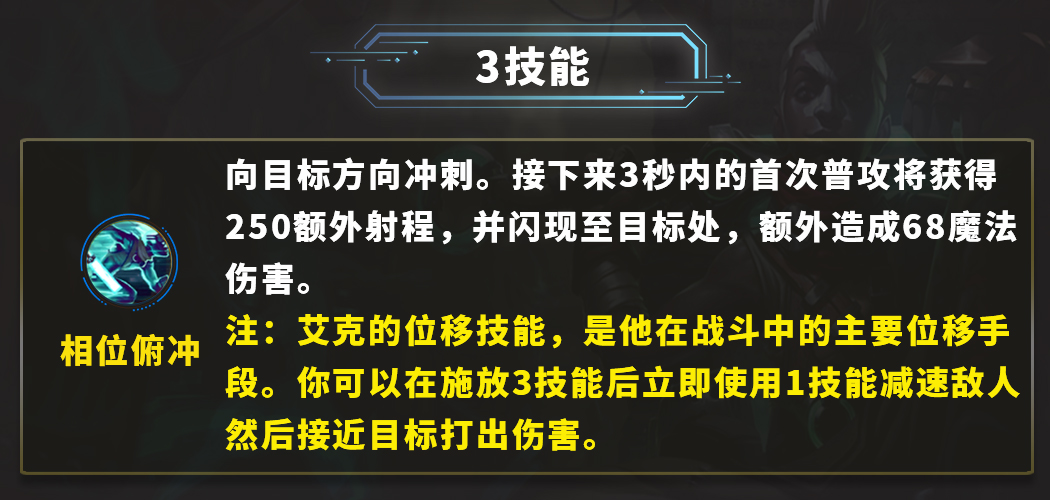 3.2版本之子时间刺客-艾克全面解析，可野可中，非选必Ban