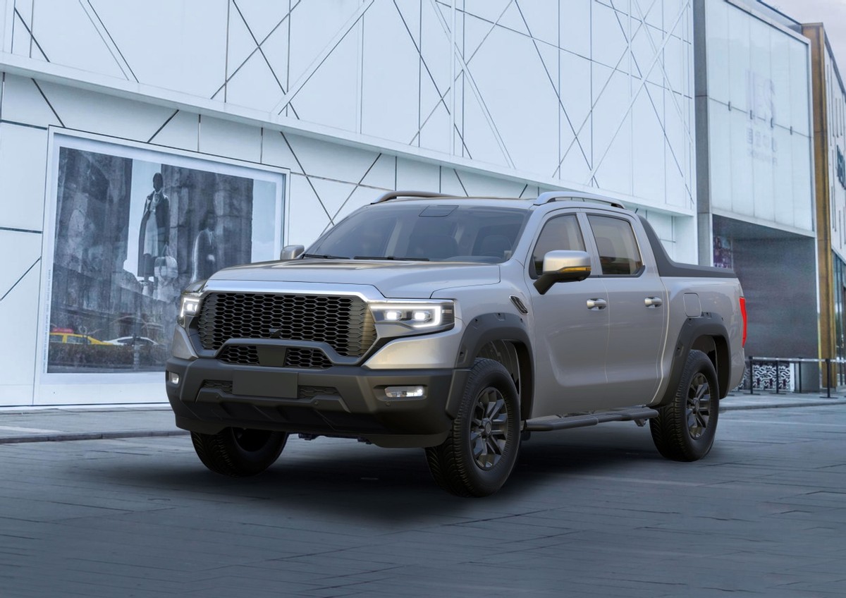 福田全尺寸皮卡首秀亮相,福田最新款皮卡车型大全