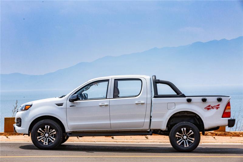 福田大将军皮卡康明斯,福田皮卡拓陆者自动挡试驾