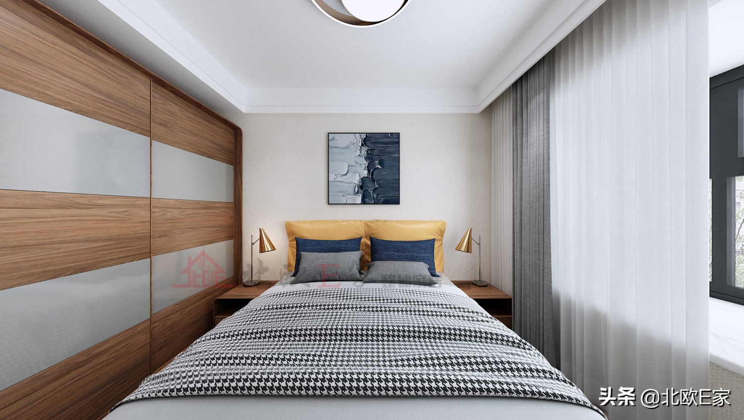 北欧E家黑胡桃家具，高颜值高品质