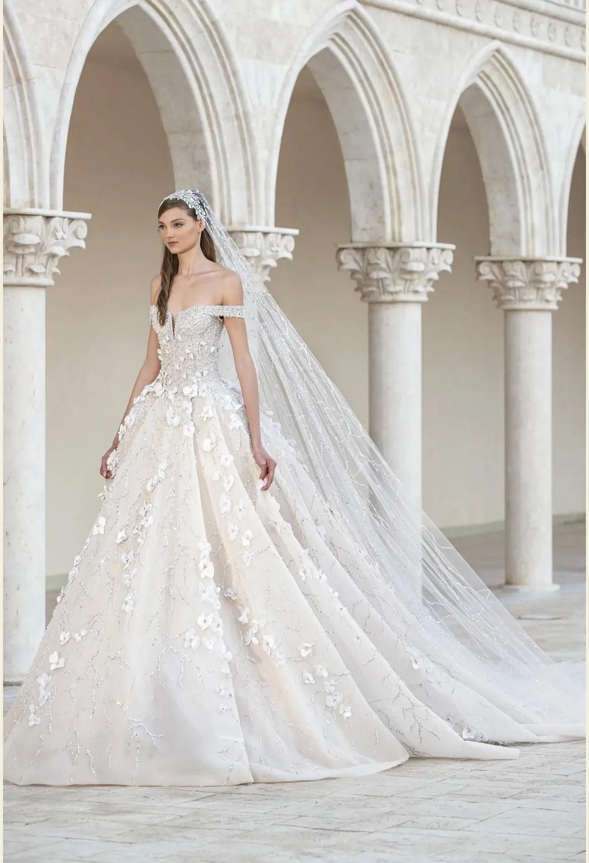 georgeshobeika,georgeshobeika高定婚纱闭场