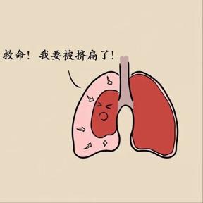 气胸插管排气后呼吸依然很痛,气胸呼吸时咯吱响