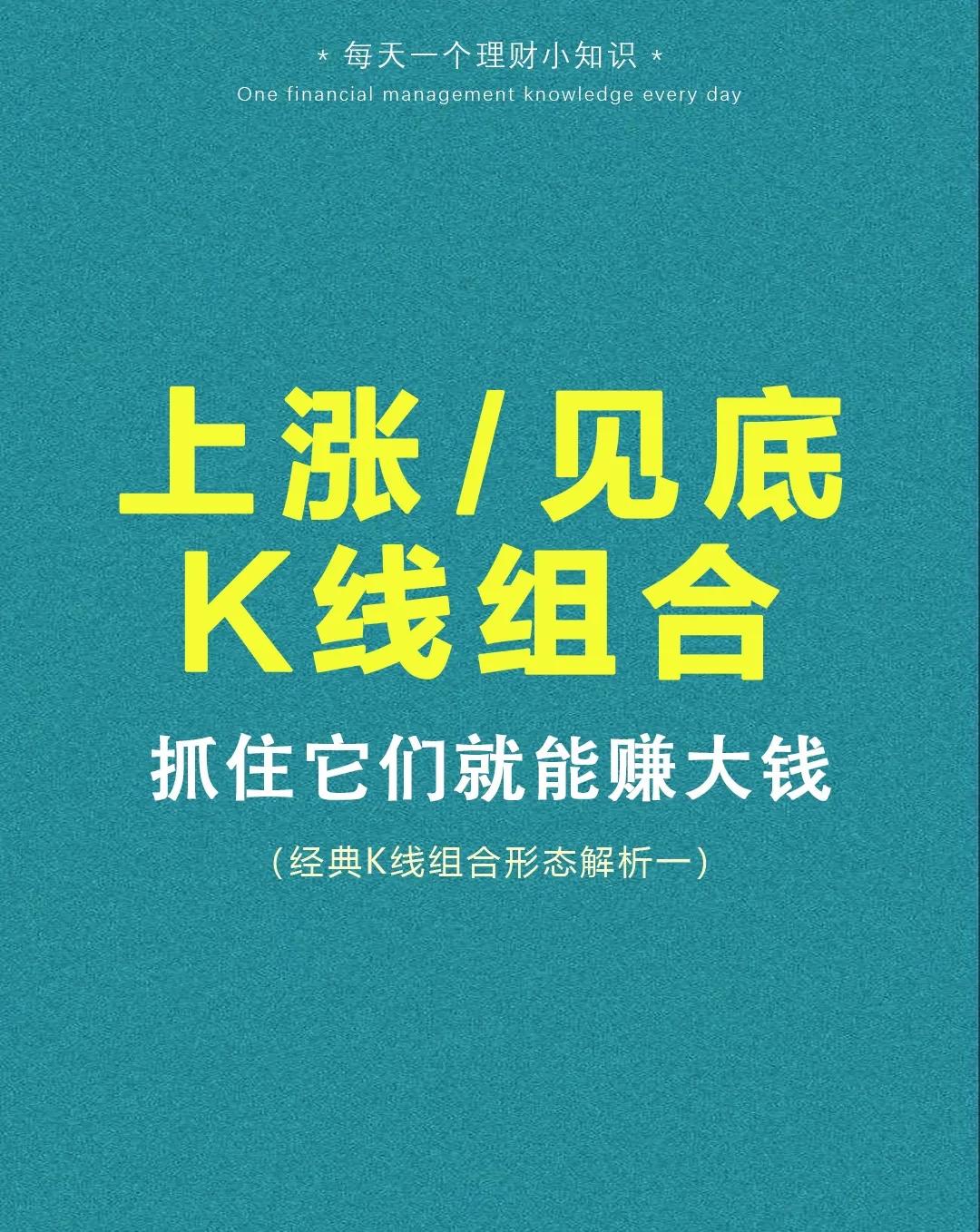 经典k线组合指标,经典k线组合形态图解