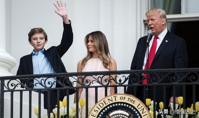 特朗普最小的儿子和最大的孙子,特朗普的小儿子今年几岁