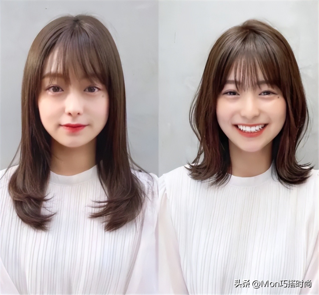 又酷又遮脸的发型,遮额头减龄的发型