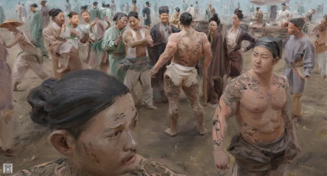 内蒙古校尉,宋代宫廷油画作品欣赏