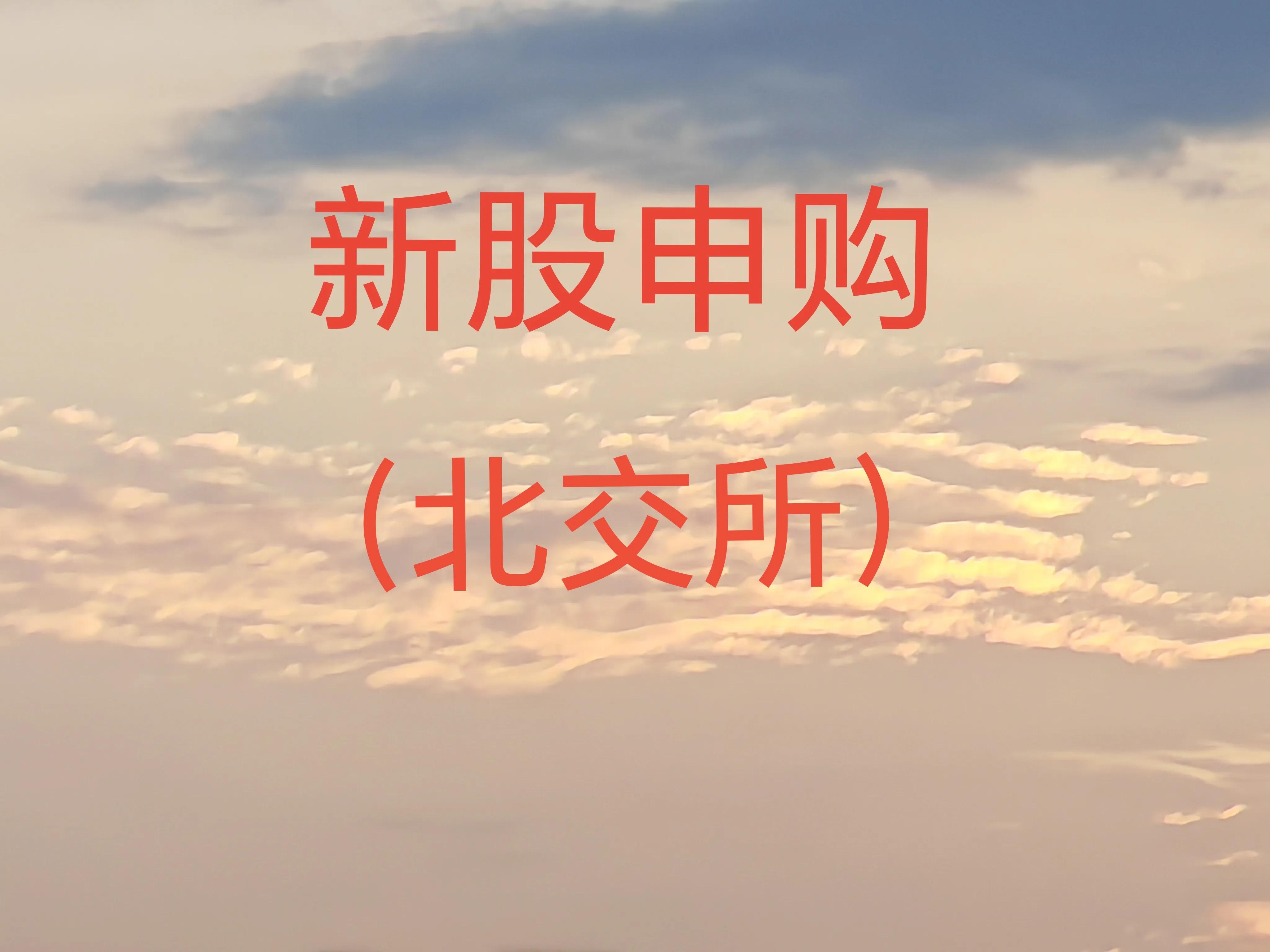 北交所几只新股介绍,北交所的股票哪个好