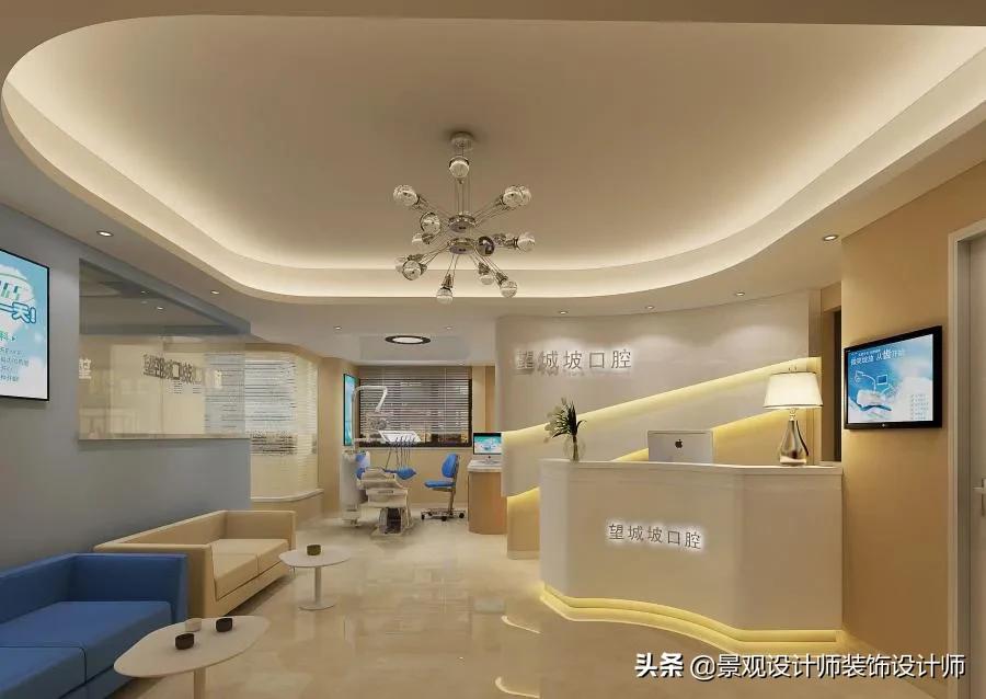 顶级口腔诊所设计图,120平口腔诊所设计案例