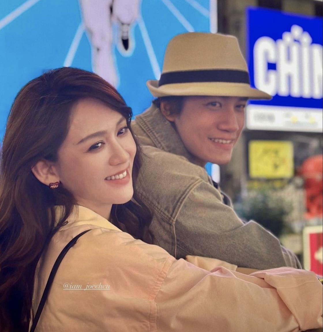陈乔恩和老公韩国旅游,陈乔恩在日本照片曝光