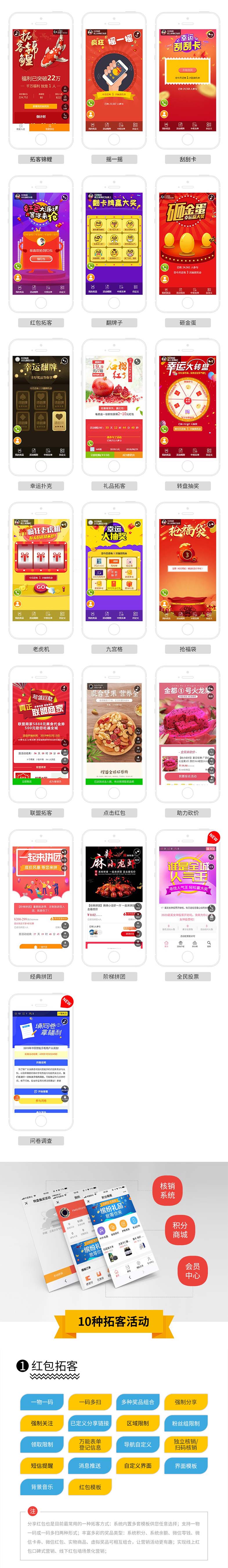 微信商家营销管理系统,公众号营销系统分销方案