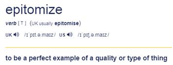 典范英文怎么说,是的典型短语