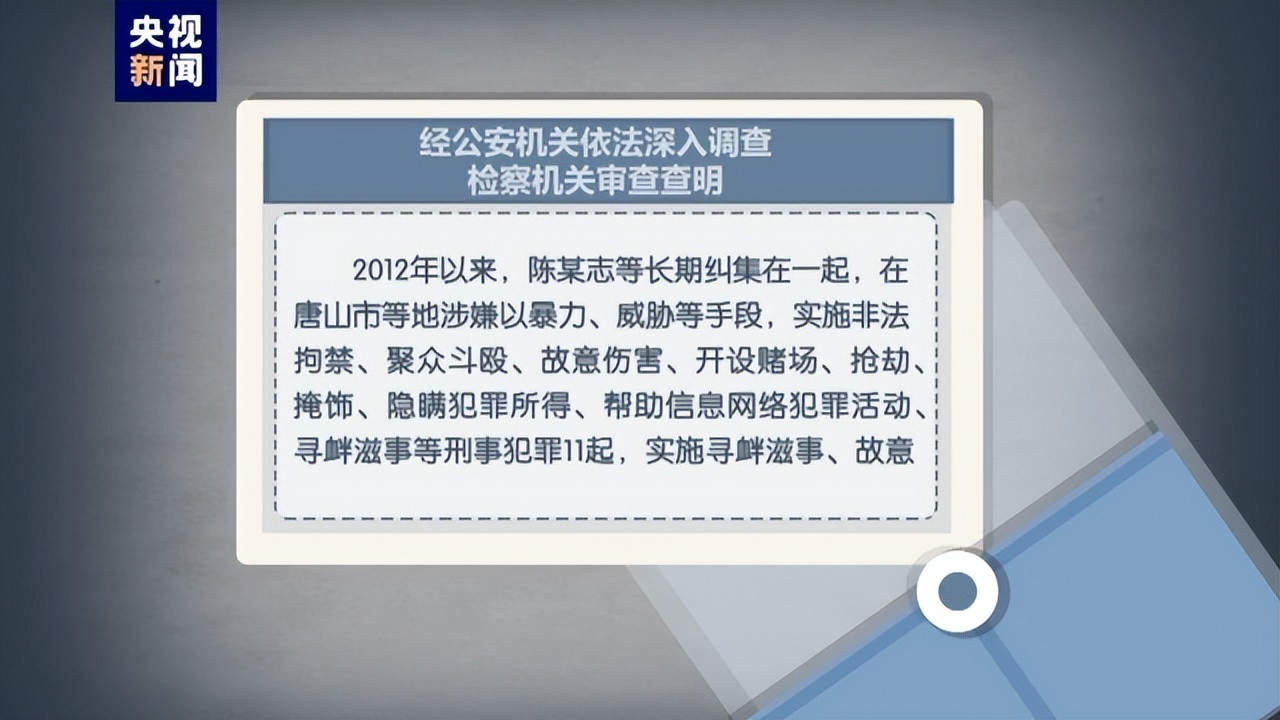 【扫黑除恶】唐山某烧烤店打人案侦办经过全披露！陈某志受审视频首次曝光