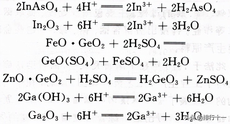 铟的提取方法,铟的提取冶金工艺流程