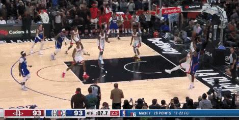 最强nba保罗乔治秒突投结合,保罗乔治末节砍9分