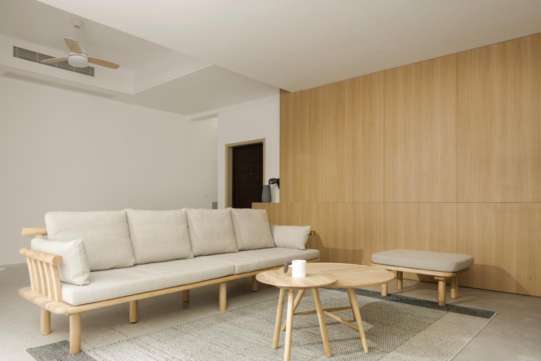 264㎡原木别墅丨满墙大书柜丨让自然的风带来家的宁静