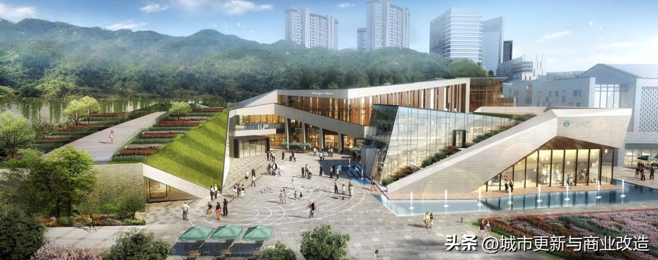 海边商业街建筑设计图,江西商业街规划设计案例