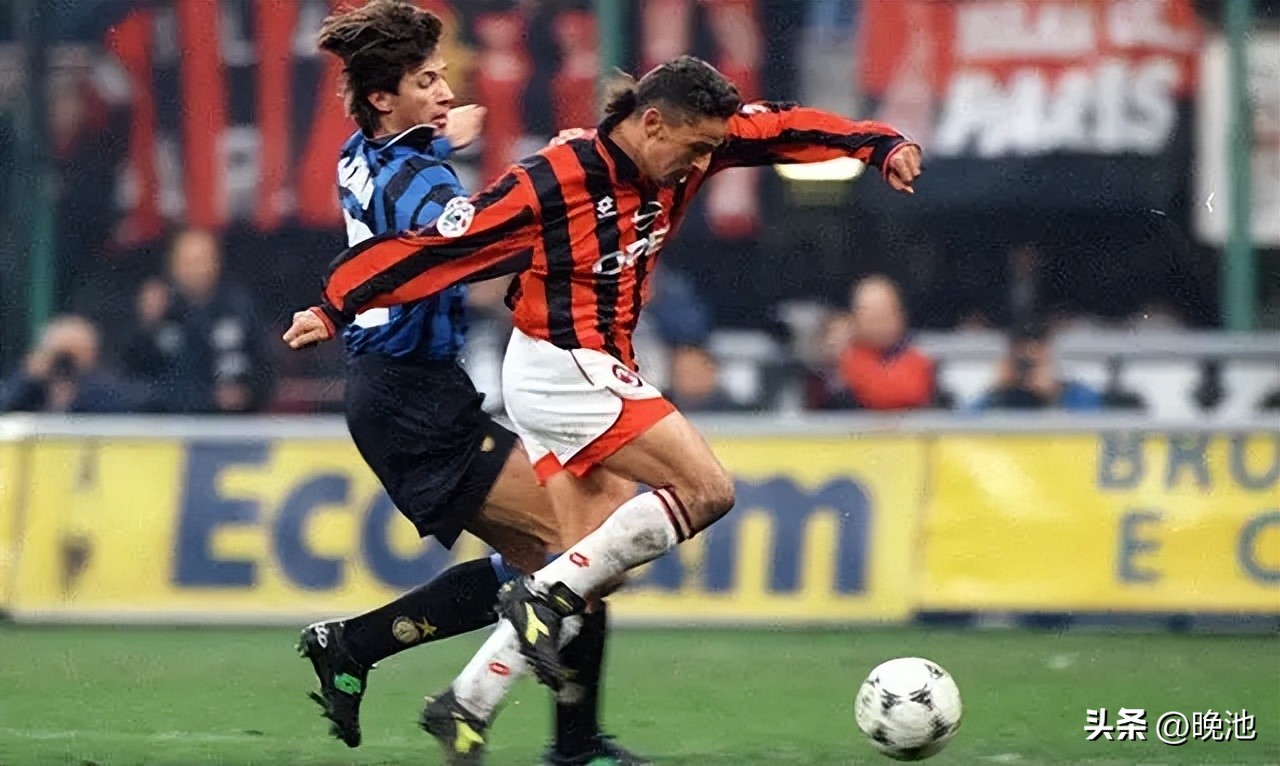 ac米兰国际米兰历史战绩,巴乔对ac米兰