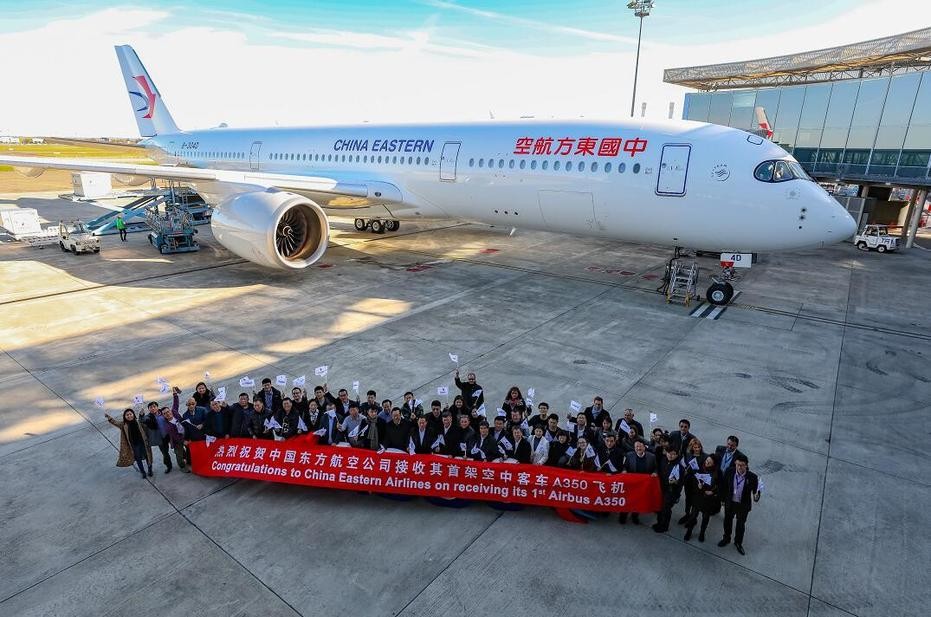 波音祝贺首架c919交付,美国波音c919