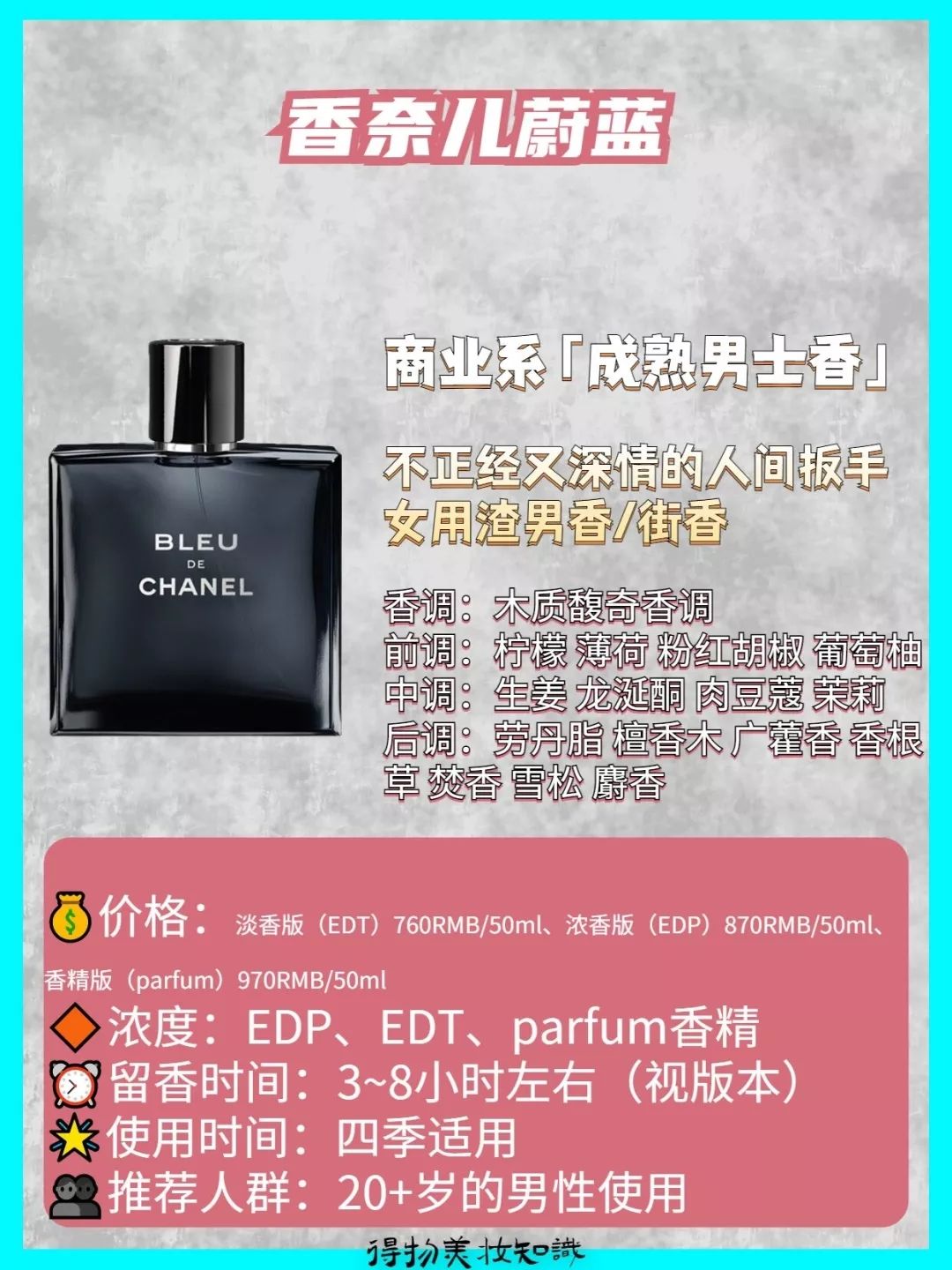 男香最值得推荐,经典男香怎么选