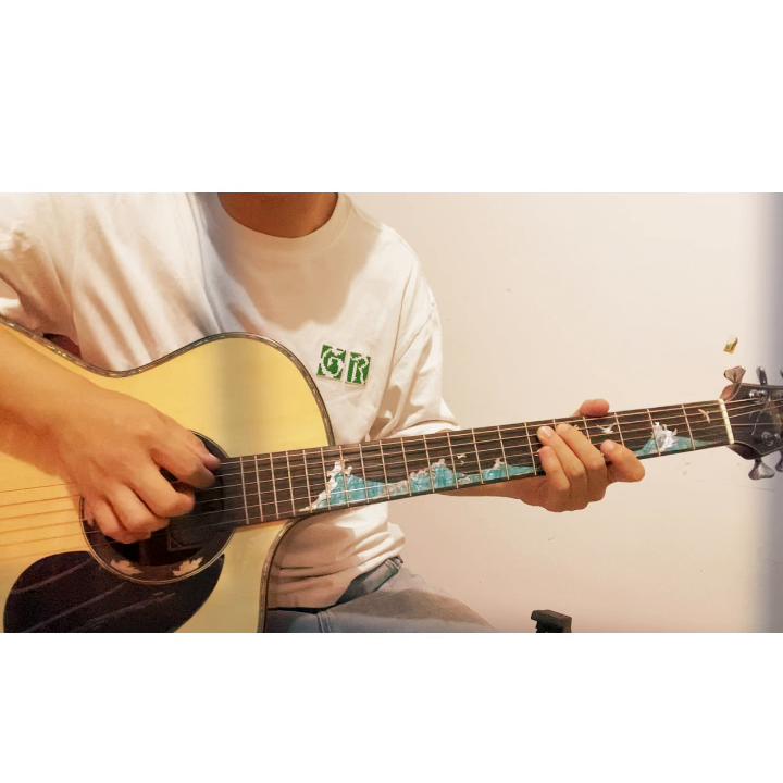 吉他打品调琴弦,吉他只有一个音打品