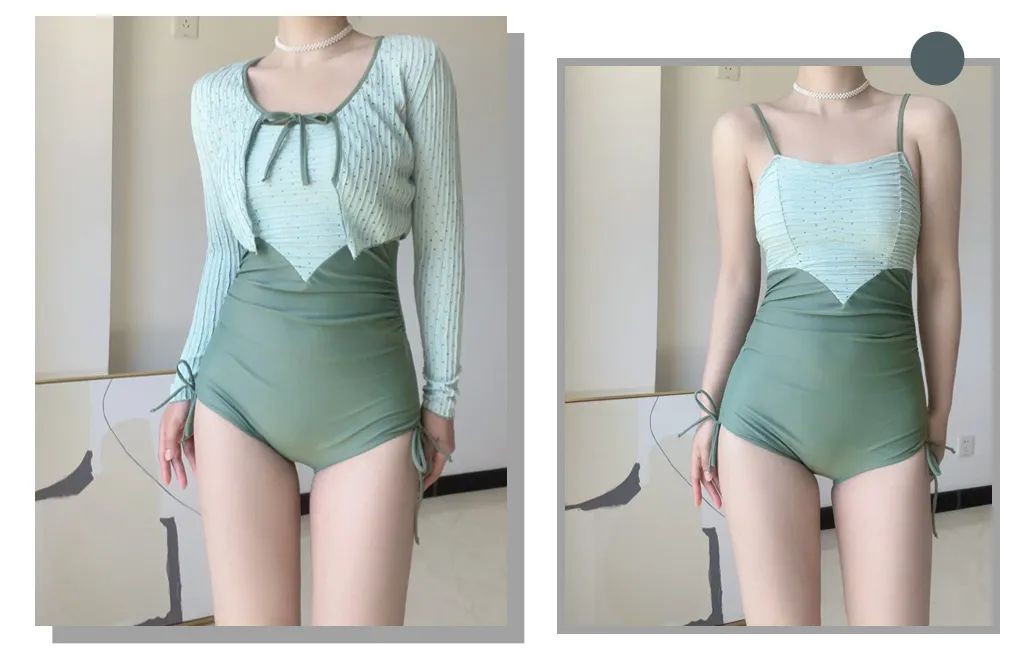 2021泳衣推荐显瘦遮肉防晒,保守又好看的泳衣显瘦仙气