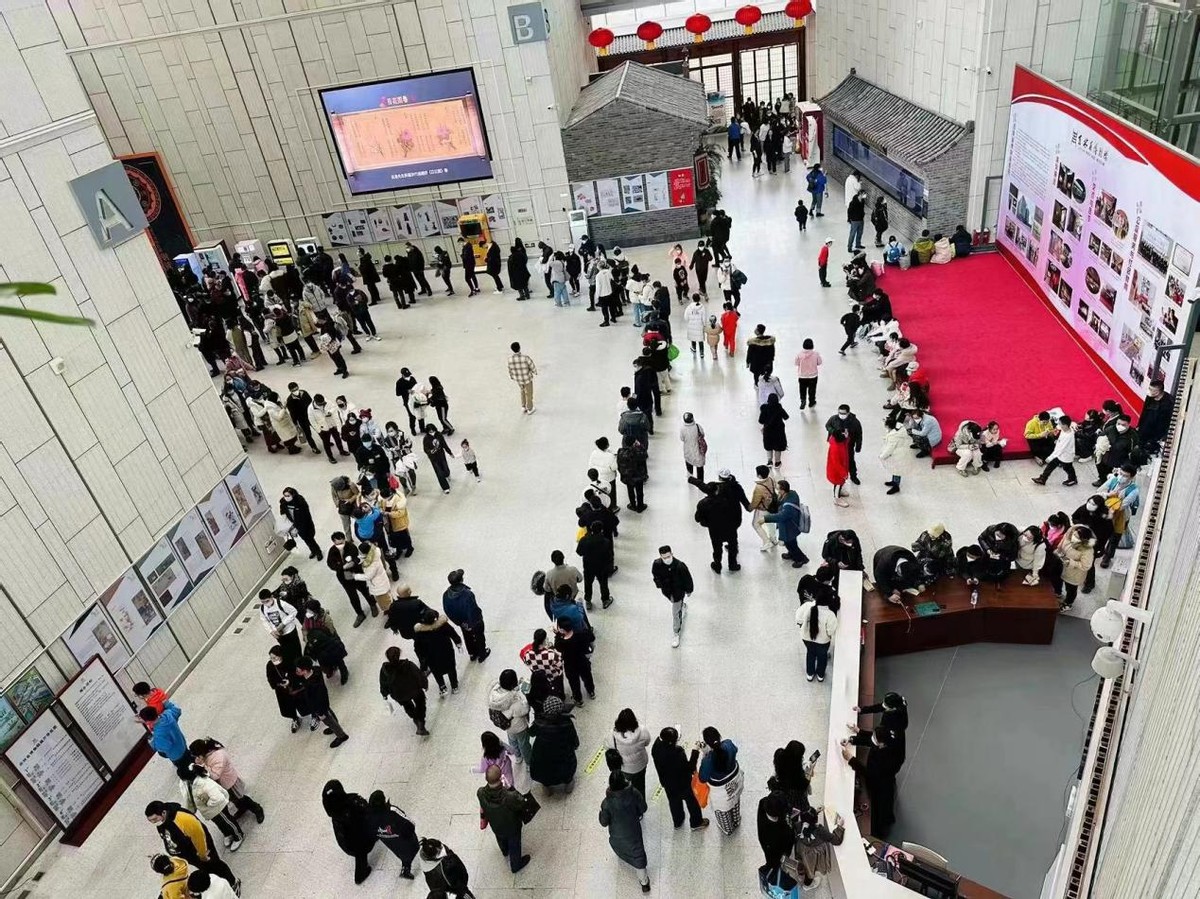 吉林省博物馆永远的长安讲解时间,万人观看展厅