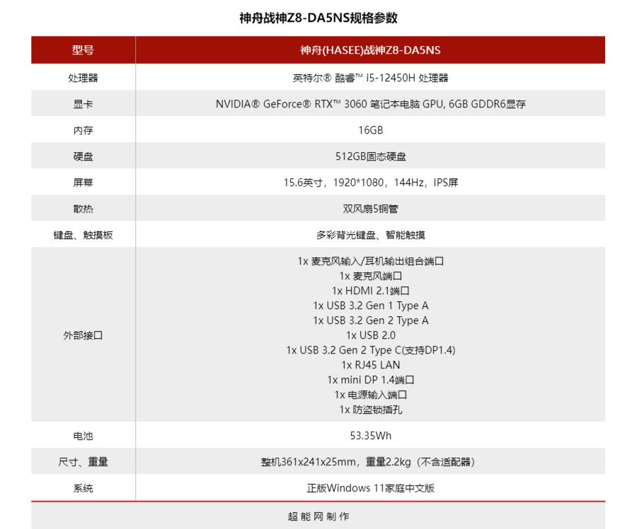神舟战神z8-da5ns优缺点,神舟战神zda5ns大型游戏测评