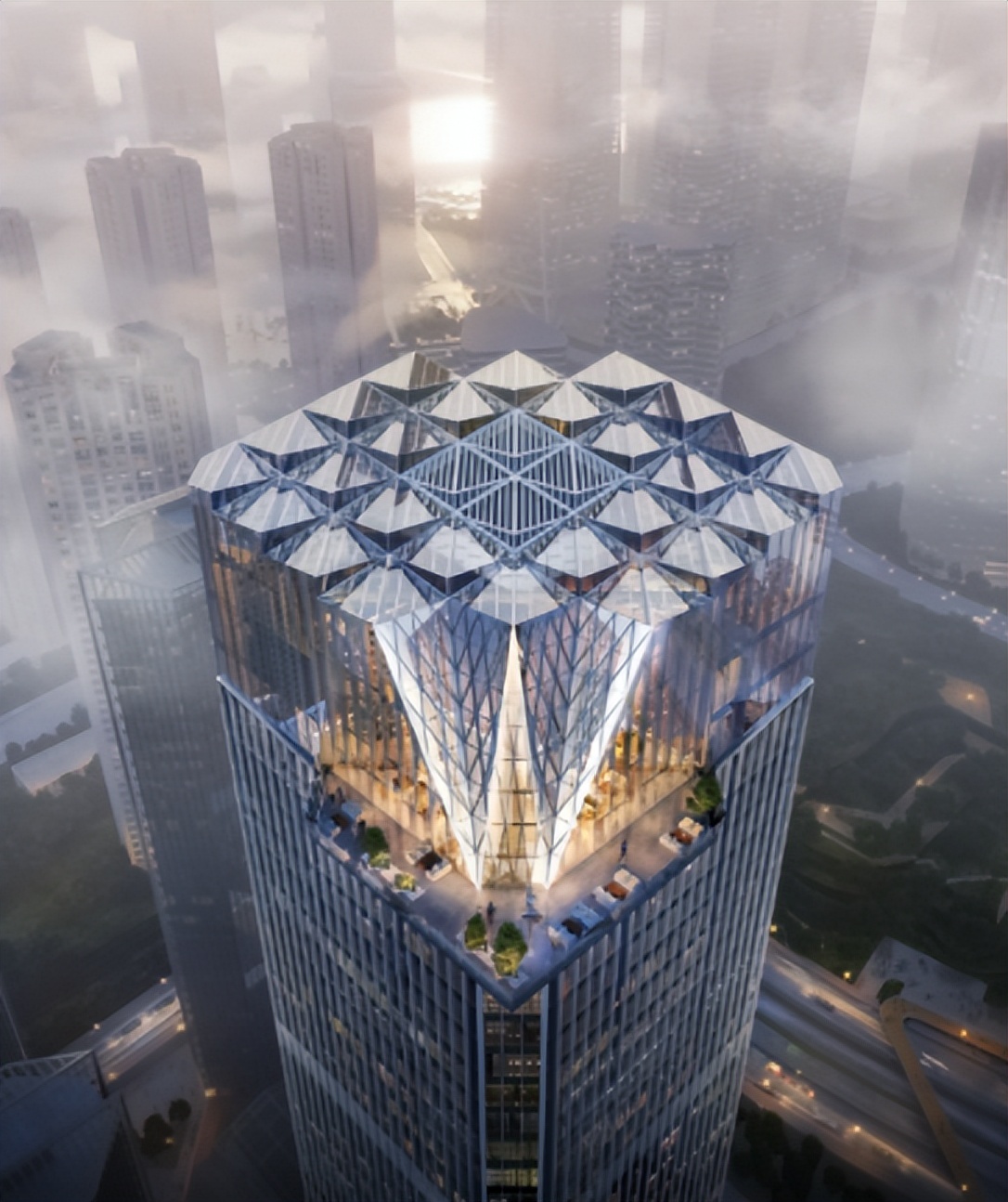 两江新区最高楼,重庆两江新区地标中心