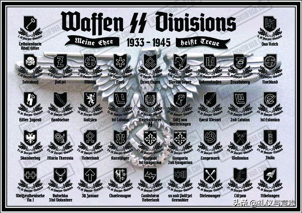 二战中的*党**卫军到底是干啥的