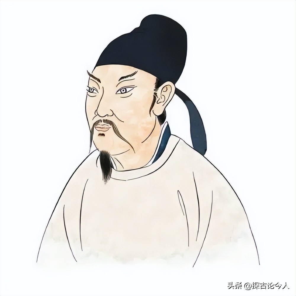 探寻李白诗歌中的意象表达,李白人物写实速写画