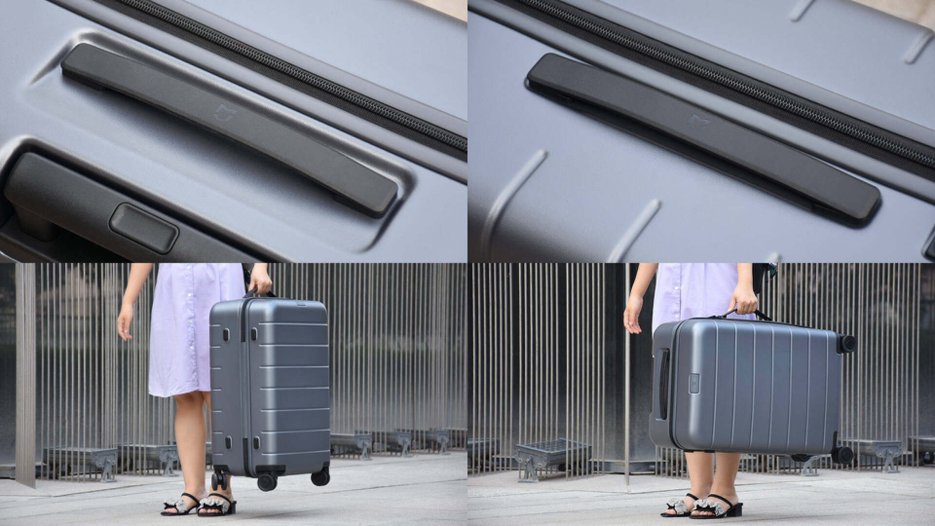 米家多彩旅行箱绿色20英寸,米家28寸行李箱高质量