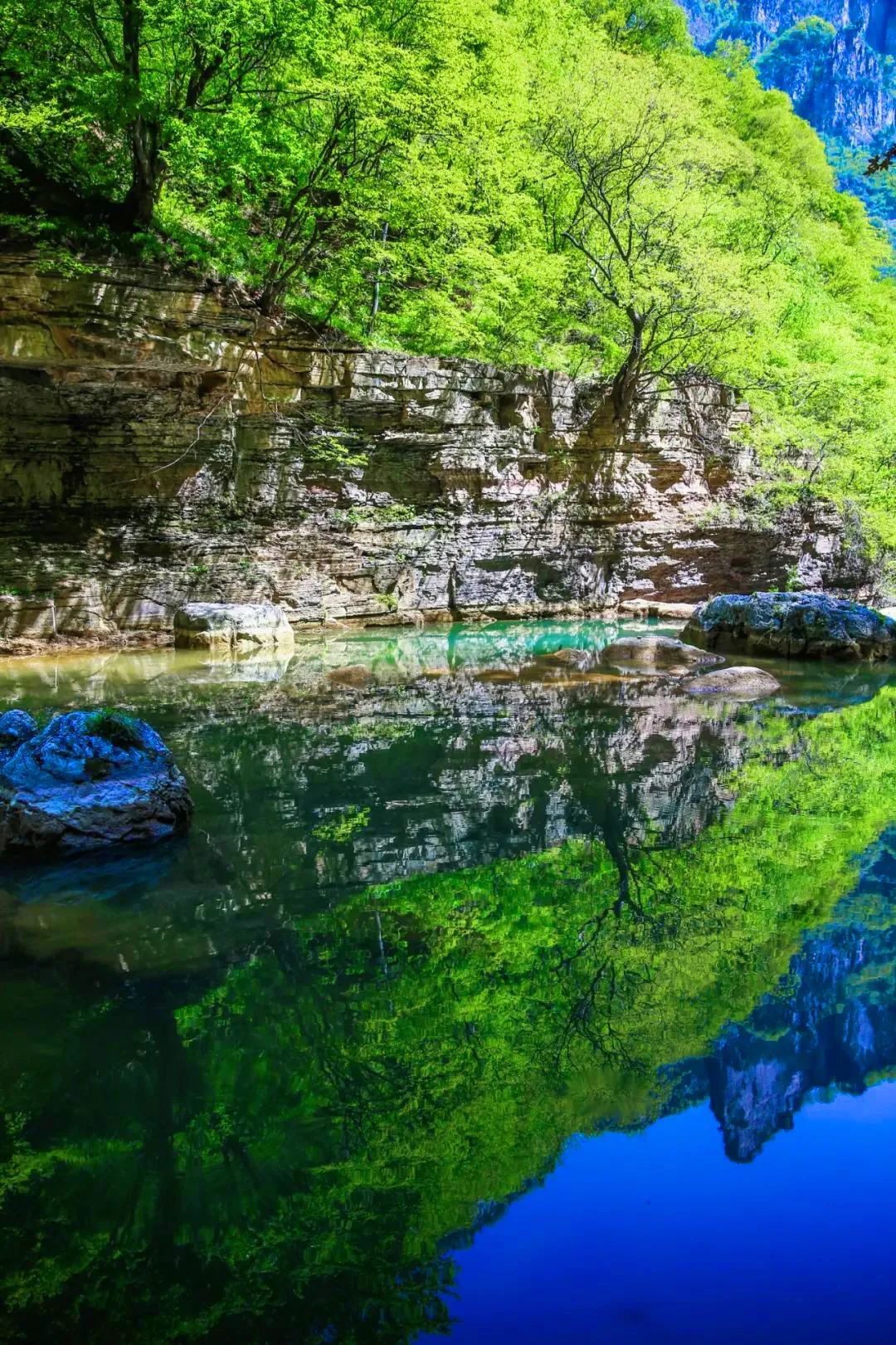 云台山深处自然美,云台山的风景真的很美