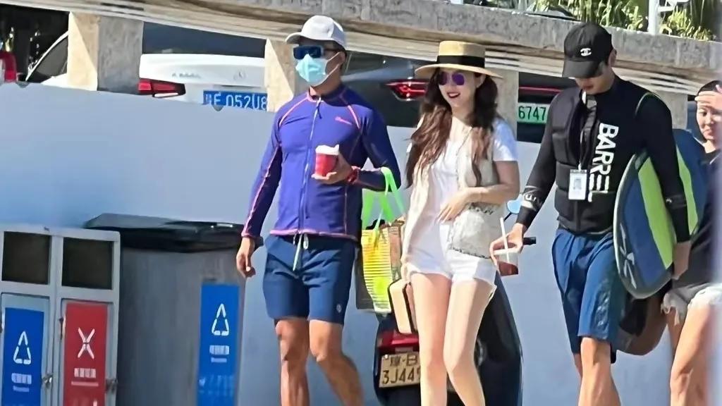 霍思燕杜江冲浪吻,霍思燕杜江隔空秀恩爱